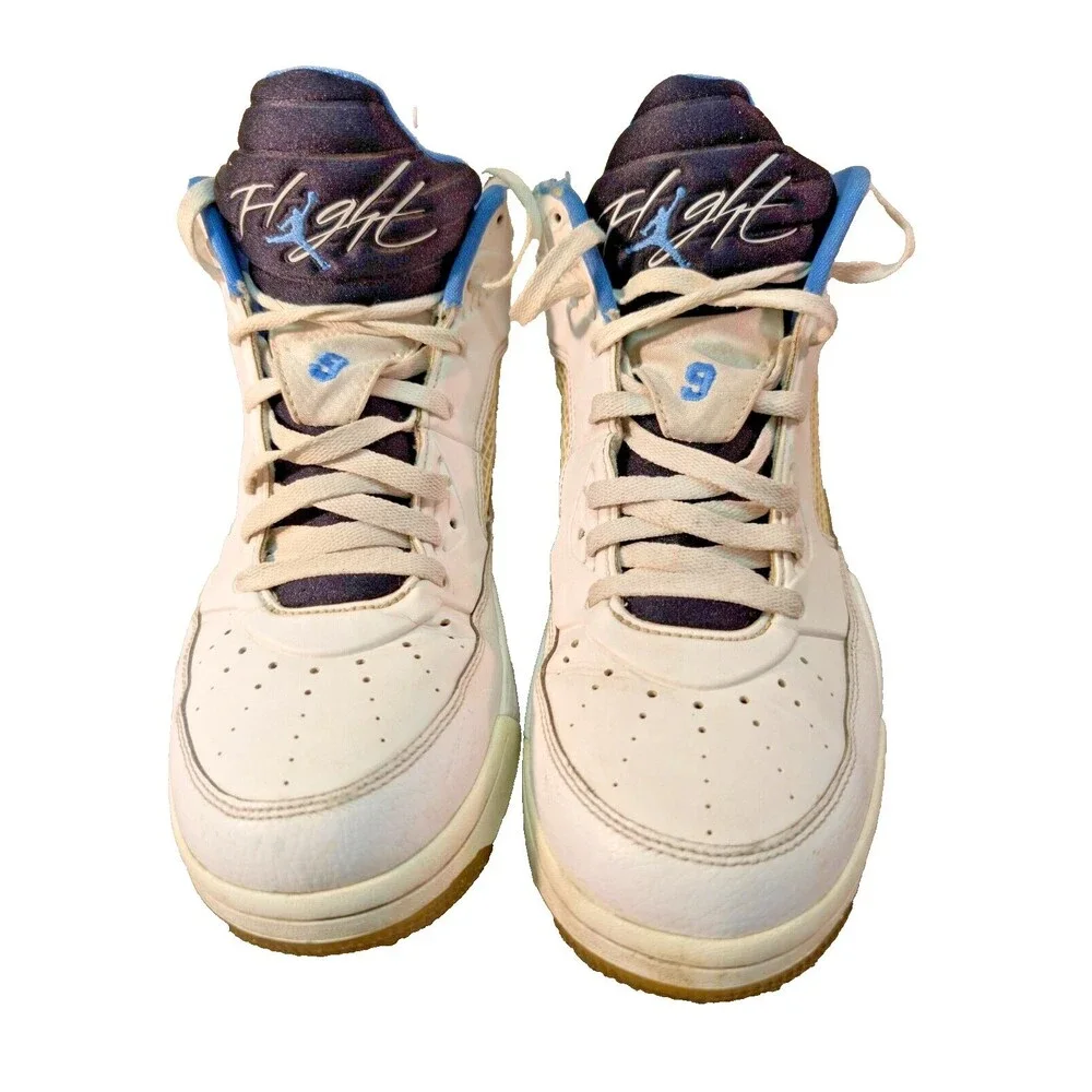 Jordan Flight Origin 2 Men’s 11.5 White Blue Tan 715226‑145 Athletic Shoes